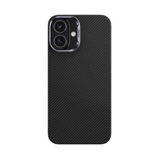 Apple iPhone 16 Plus Kılıf Benks M-safe Şarj Özellikli Magnetik ArmorAir 600D Kevlar Karbon Fiber Kapak