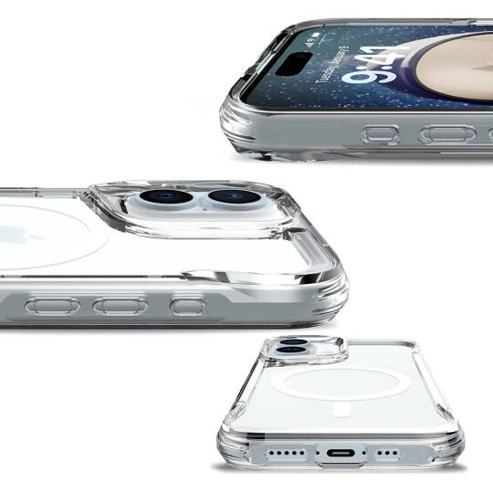 Apple iPhone 16 Plus Kılıf Zore M-safe Şarj Özellikli T-Max M-safe Kapak - 5