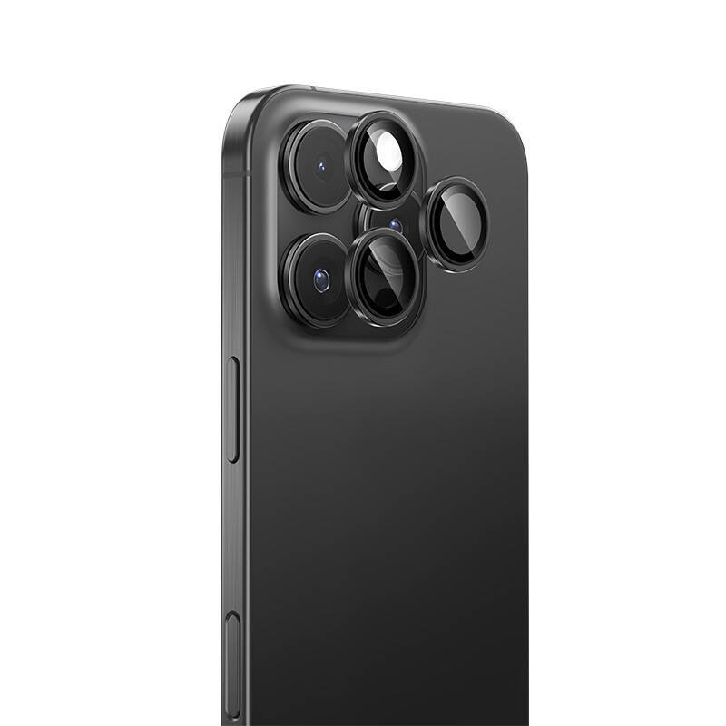 Apple iPhone 16 Pro Benks Parlama Önleyici Glass Warrior Metal Kamera Lens Koruyucu - 2