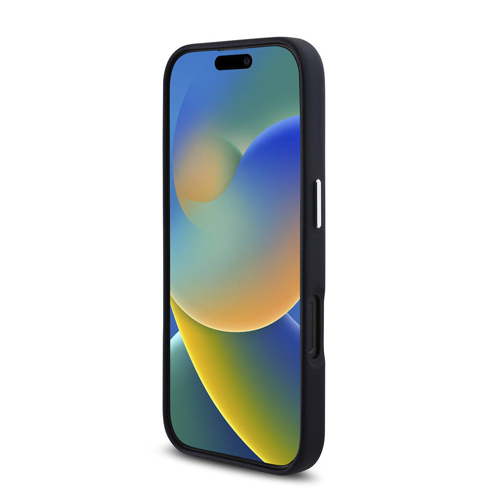 Apple iPhone 16 Pro Kılıf BMW Orjinal Lisanslı M-safe Şarj Özellikli Metal Logolu Tam Kaplama Deri Kapak - 7