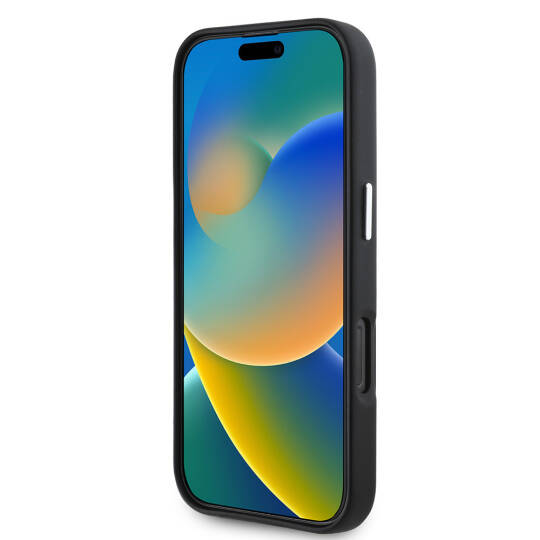 Apple iPhone 16 Pro Kılıf BMW Orjinal Lisanslı M-safe Şarj Özellikli Metal Logolu Tam Kaplama Deri Kapak - 15