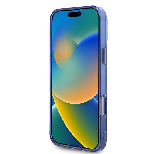 Apple iPhone 16 Pro Kılıf Lacoste Orjinal Lisanslı M-safe Şarj Özellikli IML Baskılı Gümüş Timsah Logolu Monogram Kapak - 16