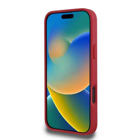 Apple iPhone 16 Pro Kılıf Lacoste Orjinal Lisanslı PU Pike Desenli Arka Yüzey İkonik Timsah Dokuma Logolu Kapak - 10