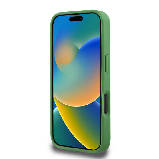Apple iPhone 16 Pro Kılıf Lacoste Orjinal Lisanslı PU Pike Desenli Arka Yüzey İkonik Timsah Dokuma Logolu Kapak - 20
