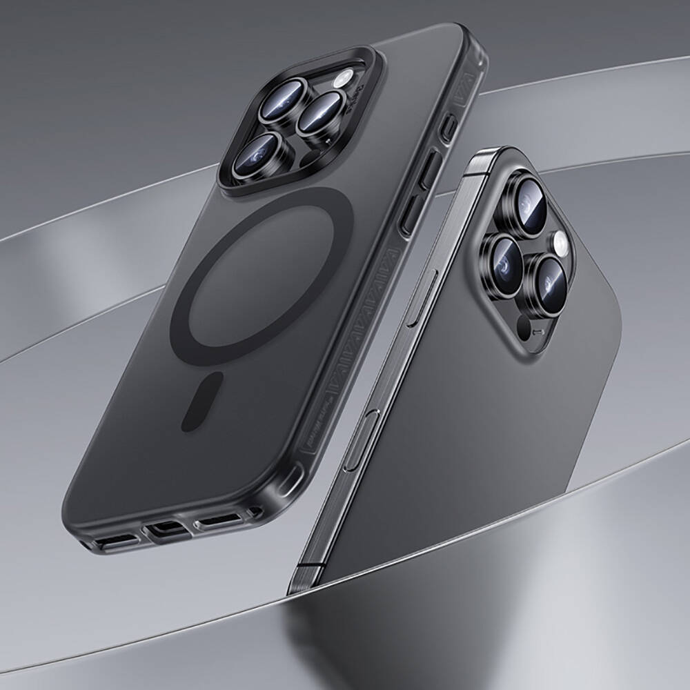 Apple iPhone 16 Pro Kılıf M-safe Şarj Özellikli Benks Lucid Armor Kapak - 11
