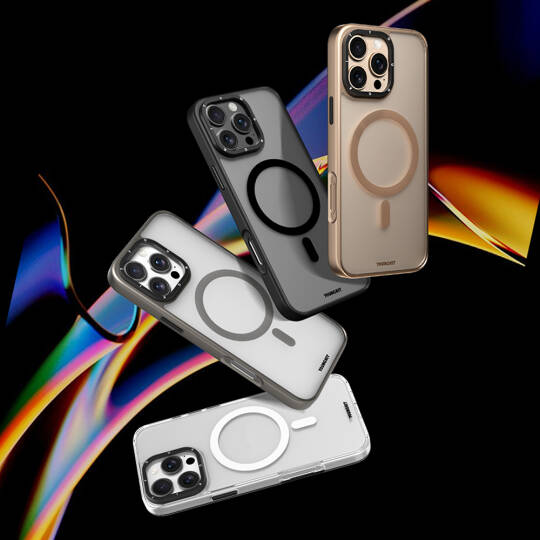 Apple iPhone 16 Pro Kılıf M-safe Şarj Özellikli Cam Arka Yüzey TPU Youngkit Gemstone Serisi Kapak - 17