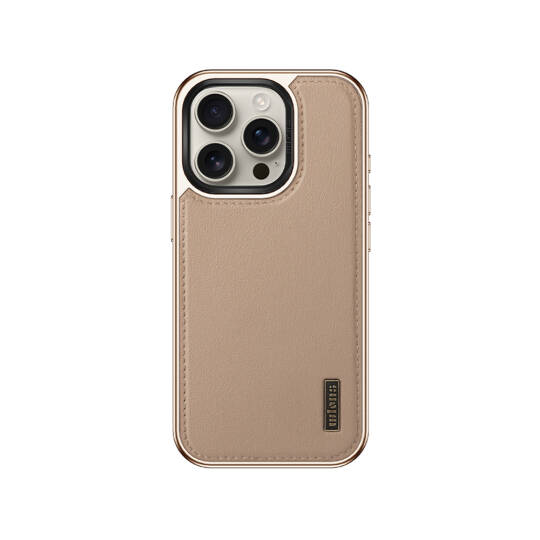Apple iPhone 16 Pro Kılıf M-safe Şarj Özellikli Standlı Leto Kapak - 4