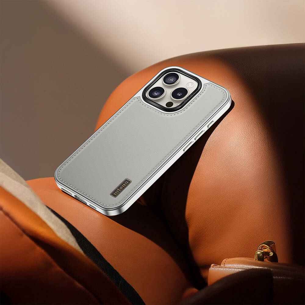 Apple iPhone 16 Pro Kılıf M-safe Şarj Özellikli Standlı Leto Kapak - 14