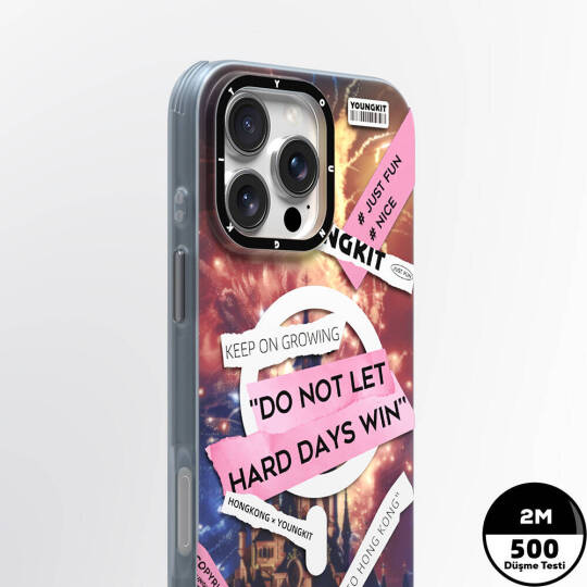 Apple iPhone 16 Pro Kılıf M-safe Şarj Özellikli Youngkit A-City Serisi Kapak - 9