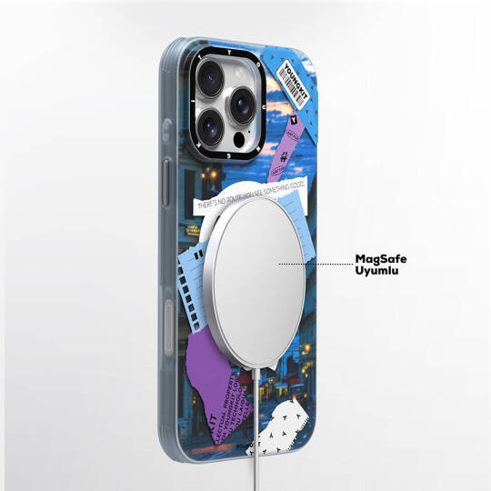 Apple iPhone 16 Pro Kılıf M-safe Şarj Özellikli Youngkit A-City Serisi Kapak - 12