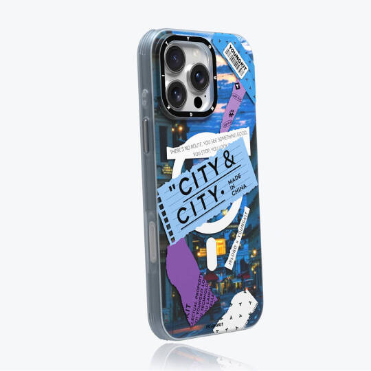 Apple iPhone 16 Pro Kılıf M-safe Şarj Özellikli Youngkit A-City Serisi Kapak - 13