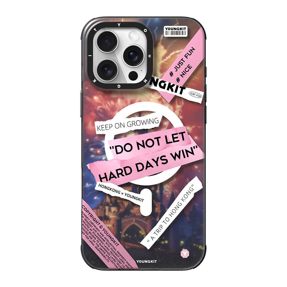Apple iPhone 16 Pro Kılıf M-safe Şarj Özellikli Youngkit A-City Serisi Kapak - 2