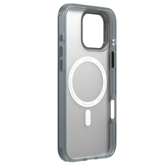 Apple iPhone 16 Pro Kılıf M-safe Şarj Özellikli Youngkit Literary Serisi Retro Magz Kapak - 6