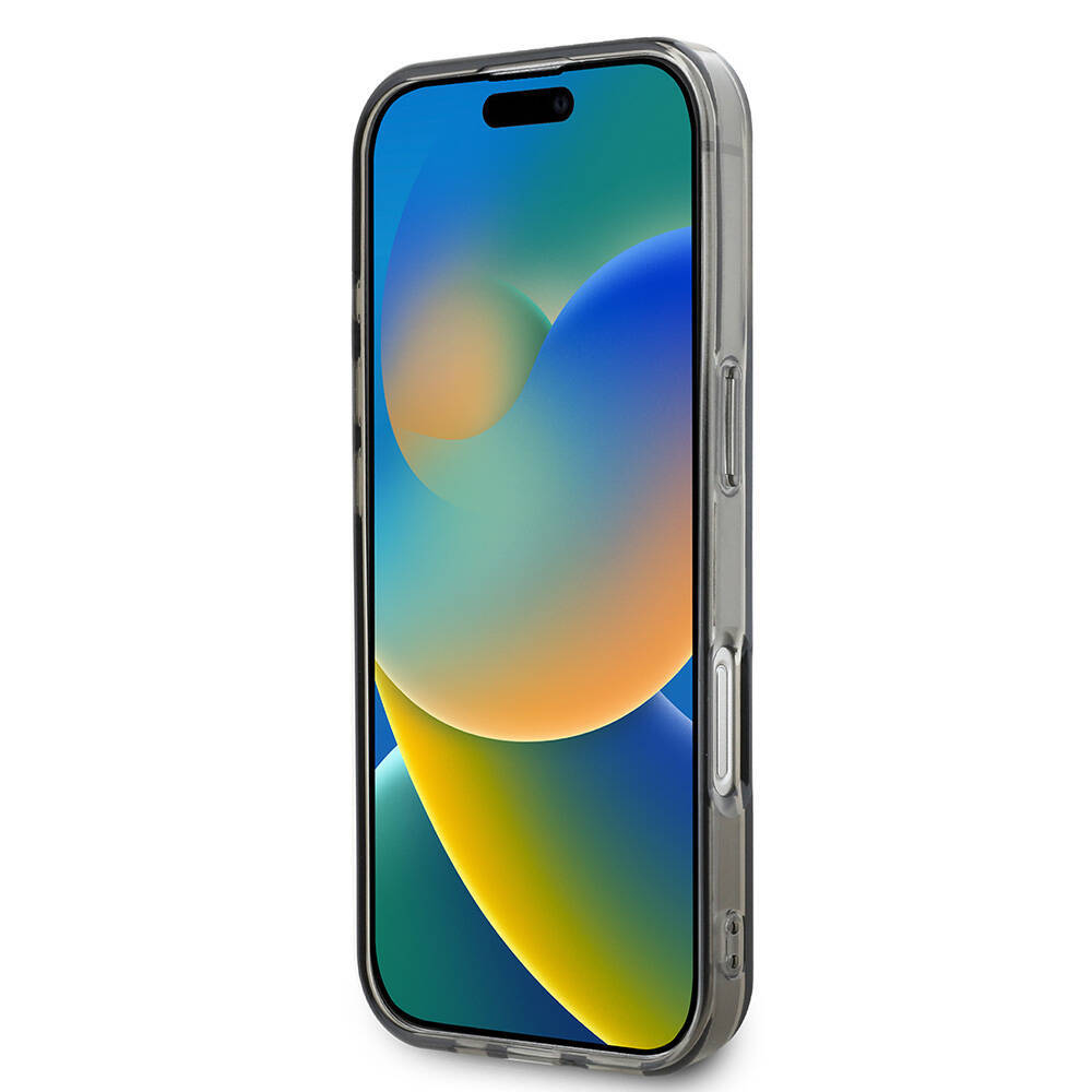 Apple iPhone 16 Pro Kılıf Mercedes Benz Orjinal Lisanslı M-safe Şarj Özellikli Saydam Yüzey Silver Ring Kapak - 6