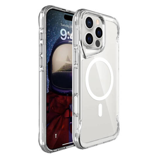 Apple iPhone 16 Pro Kılıf Zore M-safe Şarj Özellikli T-Max M-safe Kapak - 2