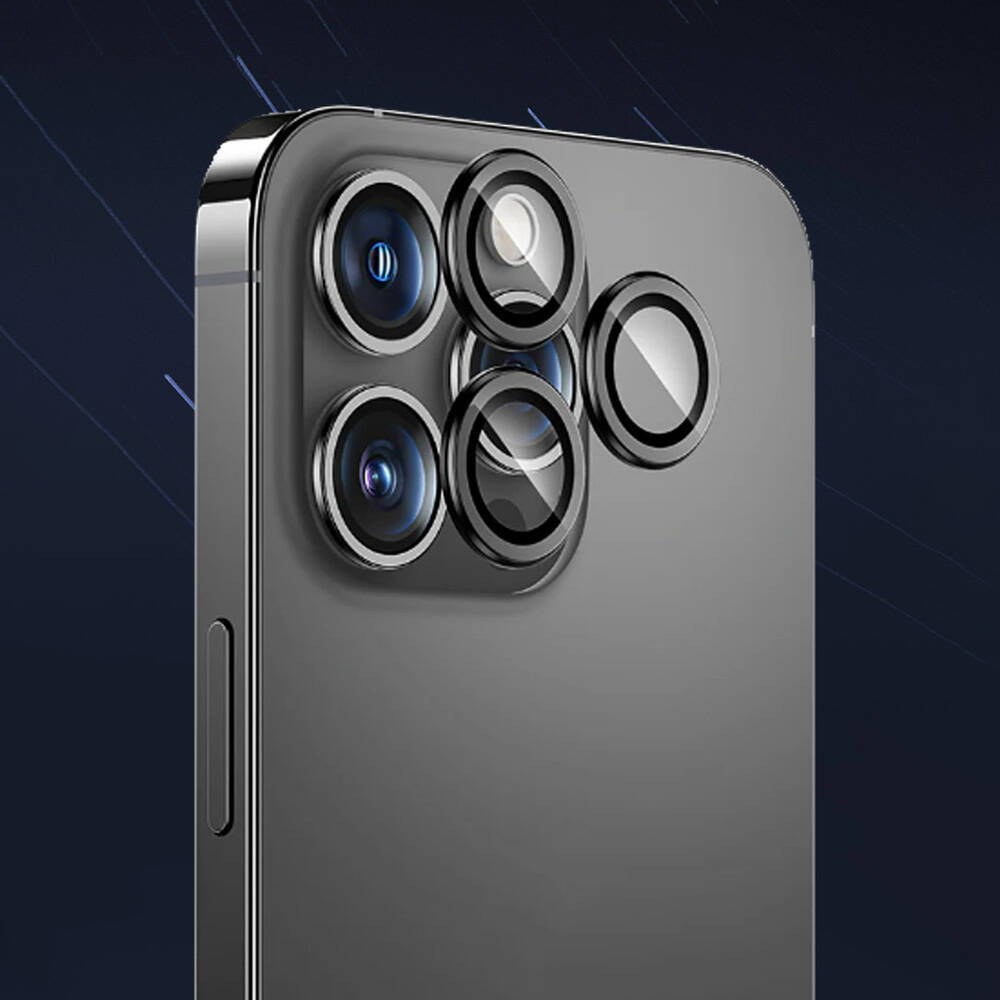 Apple iPhone 16 Pro Max Benks DR Safir Kamera Lens Koruyucu - 8