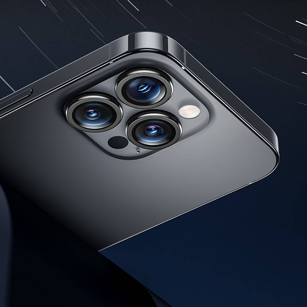 Apple iPhone 16 Pro Max Benks DR Safir Kamera Lens Koruyucu - 12