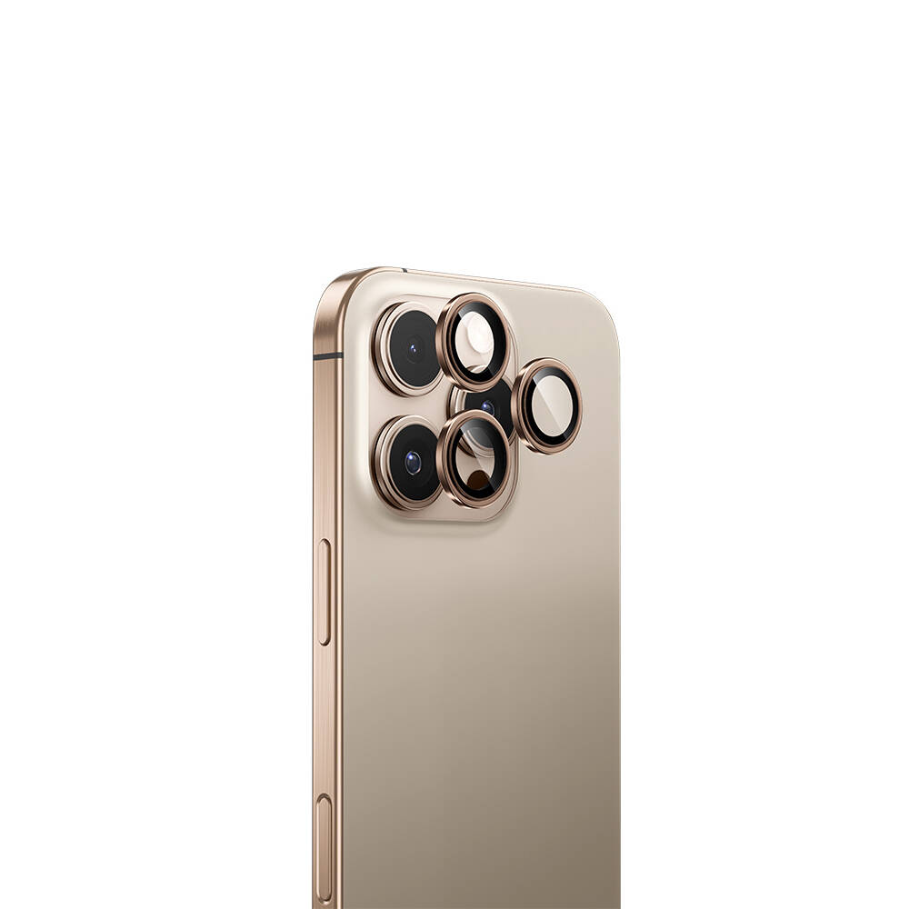 Apple iPhone 16 Pro Max Benks DR Safir Kamera Lens Koruyucu - 1