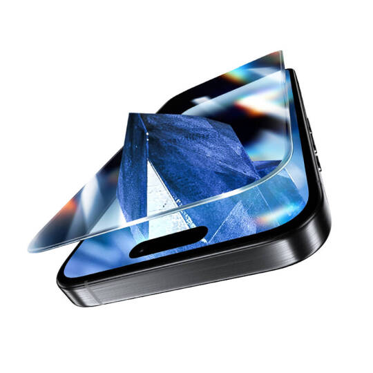 Apple iPhone 16 Pro Max Benks Glass Warrior Safir Coating Ultra İnce Cam Ekran Koruyucu 10lu Paket - 5