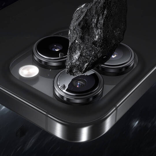 Apple iPhone 16 Pro Max Benks Parlama Önleyici Glass Warrior Metal Kamera Lens Koruyucu - 14