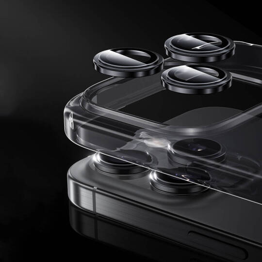 Apple iPhone 16 Pro Max Benks Parlama Önleyici Glass Warrior Metal Kamera Lens Koruyucu - 16