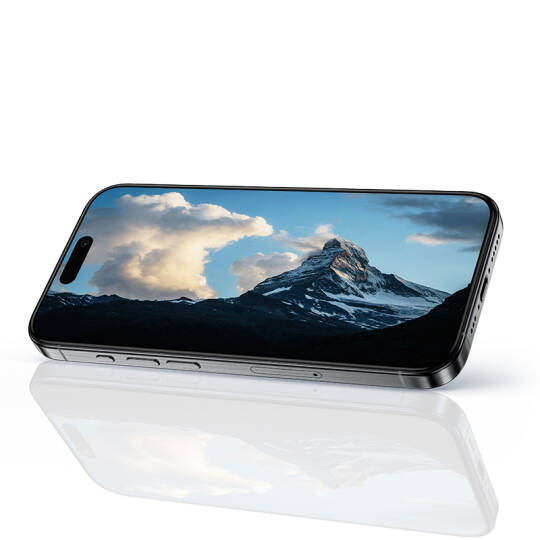 Apple iPhone 16 Pro Max Benks Ultra Shield 0.9mm Çerçeveli 0.3mm Ekran Koruyucu + Kolay Uygulama Aparatlı - 4
