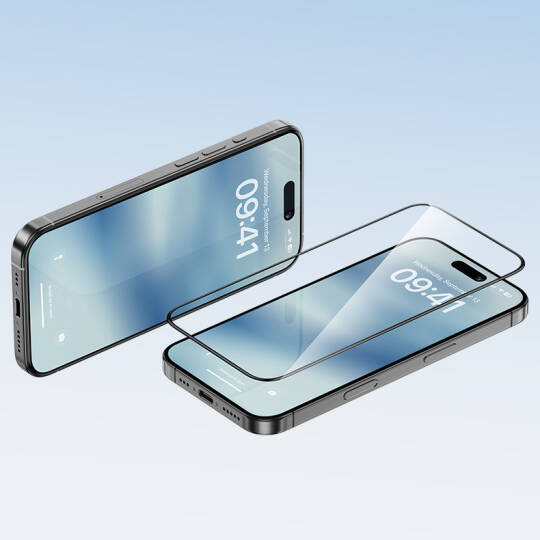 Apple iPhone 16 Pro Max Benks Ultra Shield 0.9mm Çerçeveli 0.3mm Ekran Koruyucu + Kolay Uygulama Aparatlı - 8