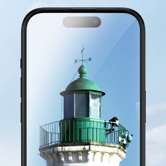 Apple iPhone 16 Pro Max Benks Ultra Shield 0.9mm Çerçeveli 0.3mm Ekran Koruyucu + Kolay Uygulama Aparatlı - 9