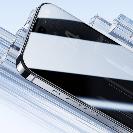 Apple iPhone 16 Pro Max Benks Ultra Shield 0.9mm Çerçeveli 0.3mm Ekran Koruyucu + Kolay Uygulama Aparatlı - 11
