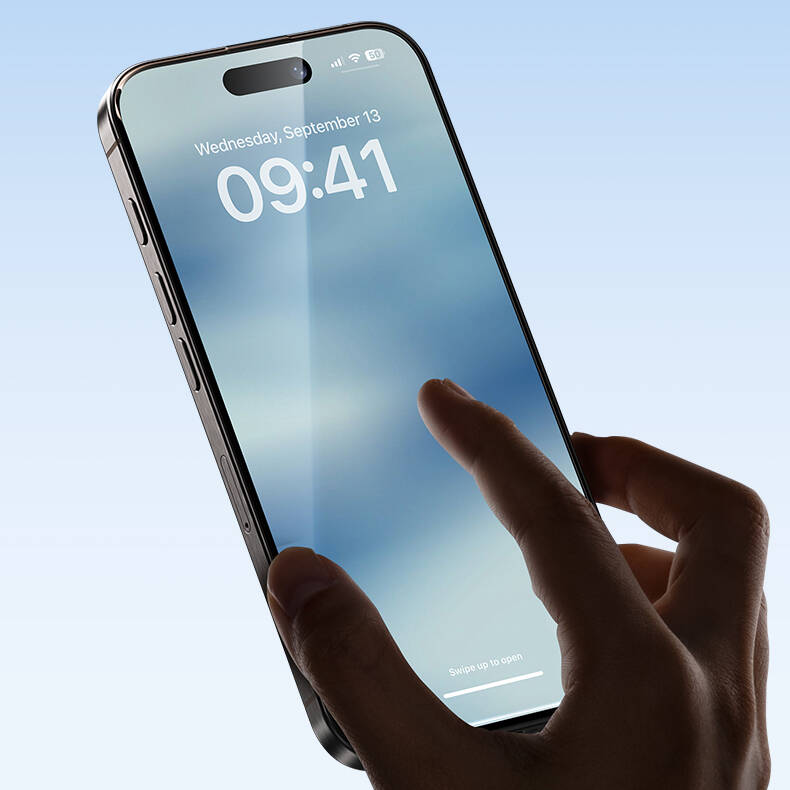 Apple iPhone 16 Pro Max Benks Ultra Shield 0.9mm Çerçeveli 0.3mm Ekran Koruyucu + Kolay Uygulama Aparatlı - 14