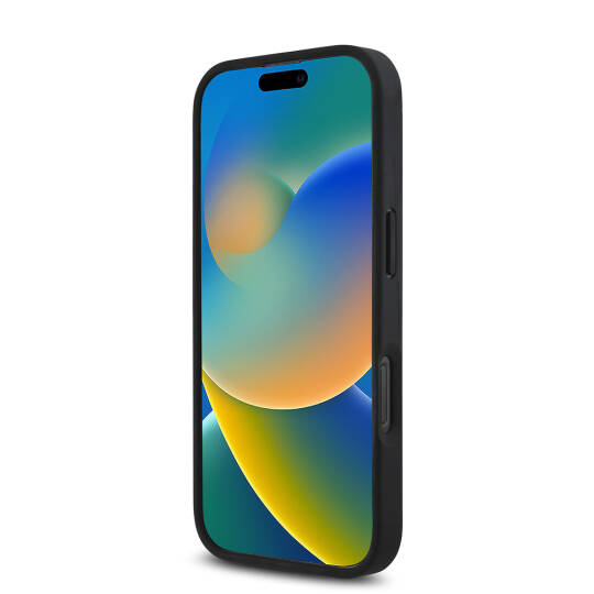 Apple iPhone 16 Pro Max Kılıf BMW Orjinal Lisanslı M-safe Şarj Özellikli M Logolu Üç Çizgili Dikiş Detaylı Meshed Tricolor Stripes Kapak - 7