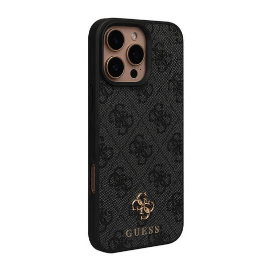 Apple iPhone 16 Pro Max Kılıf Guess Orjinal Lisanslı M-safe Şarj Özellikli Small 4G Classic Kapak - 6