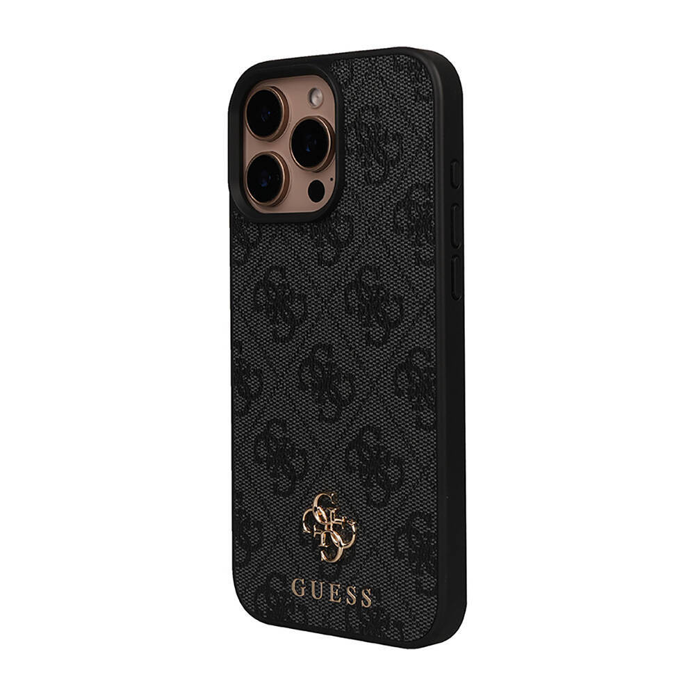 Apple iPhone 16 Pro Max Kılıf Guess Orjinal Lisanslı M-safe Şarj Özellikli Small 4G Classic Kapak - 3
