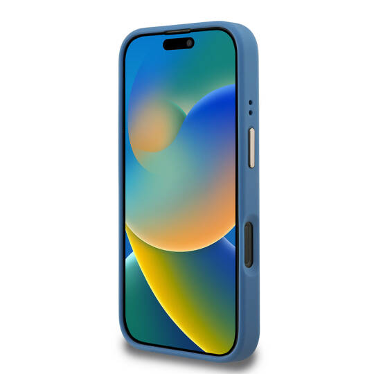 Apple iPhone 16 Pro Max Kılıf Guess Orjinal Lisanslı PU Deri 4G Desenli Metal Büyük 4G ve Yazı Logolu Kamera Standlı Kapak - 19