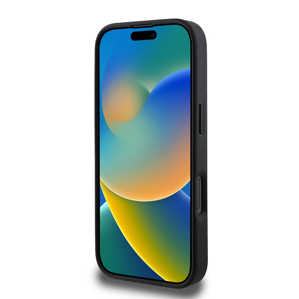Apple iPhone 16 Pro Max Kılıf Lacoste Orjinal Lisanslı PU Pike Desenli Arka Yüzey İkonik Timsah Dokuma Logolu Kapak + Type-C Kablo 1.5m - 5