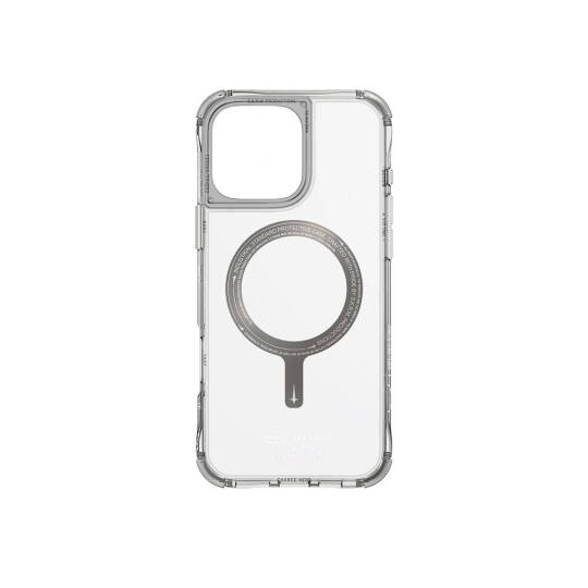 Apple iPhone 16 Pro Max Kılıf M-safe Şarj Özellikli Airbagli Şeffaf SkinArma Saido Prime Kapak - 5