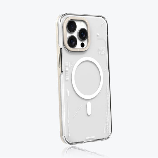 Apple iPhone 16 Pro Max Kılıf M-safe Şarj Özellikli Çıkarılabilir Arka Yüzeyli Youngkit Mecha Kapak - 14