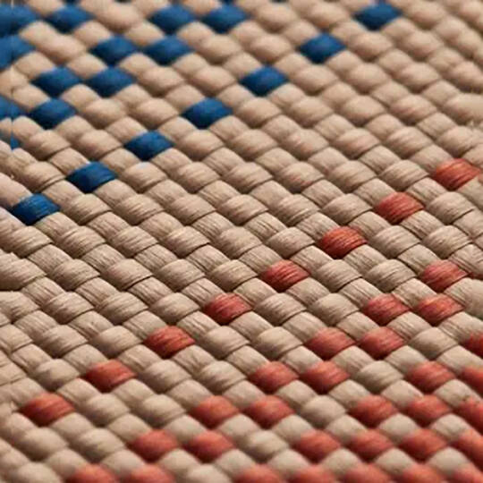 Apple iPhone 16 Pro Max Kılıf M-safe Şarj Özellikli Grip 3 Standlı Aramid Karbon Fiber Pitaka Tactile Woven Sunset-Moonrise Serisi Sunset Kapak - 10