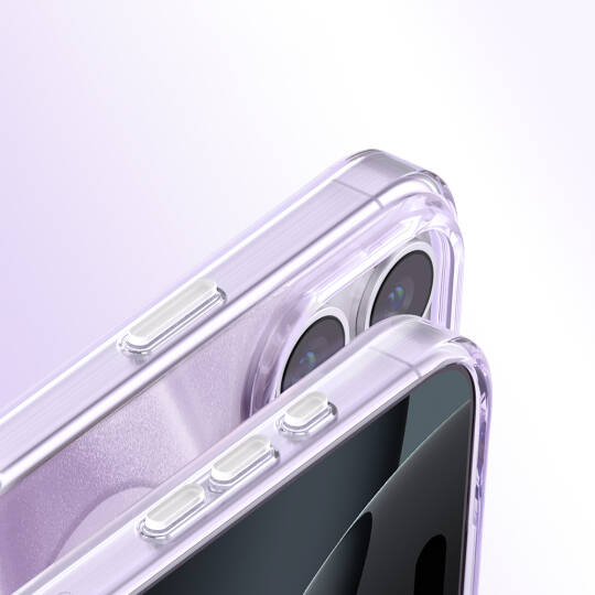 Apple iPhone 16 Pro Max Kılıf M-Safe Şarj Özellikli Orjinal Swarovski Taşlı Zore Paris Rovix Sert PC Kapak - 27