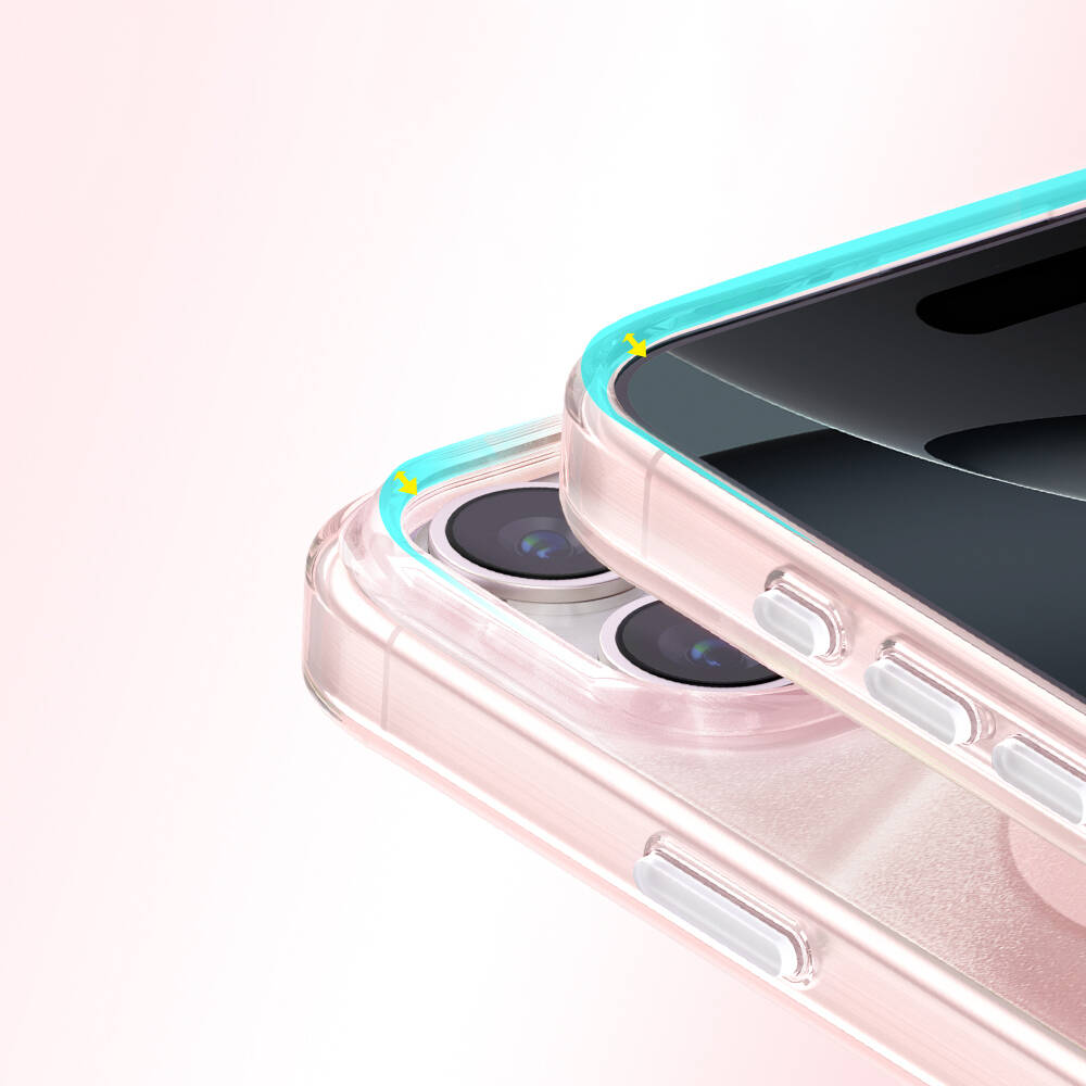 Apple iPhone 16 Pro Max Kılıf M-Safe Şarj Özellikli Orjinal Swarovski Taşlı Zore Paris Rovix Sert PC Kapak - 15