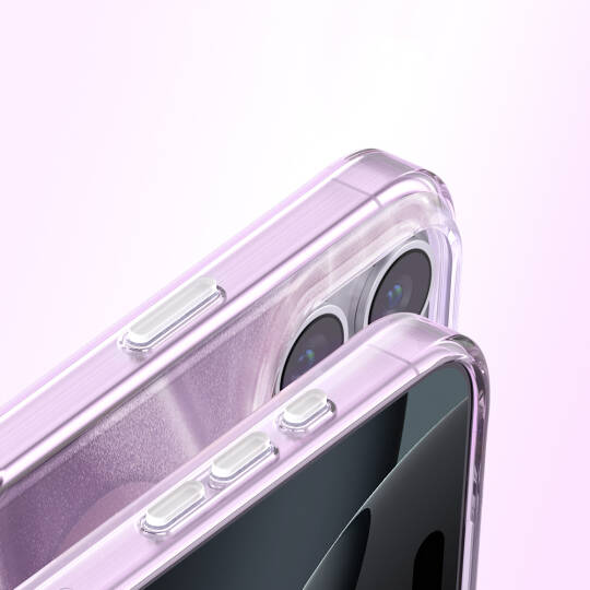 Apple iPhone 16 Pro Max Kılıf M-Safe Şarj Özellikli Orjinal Swarovski Taşlı Zore Paris Rovix Sert PC Kapak - 8