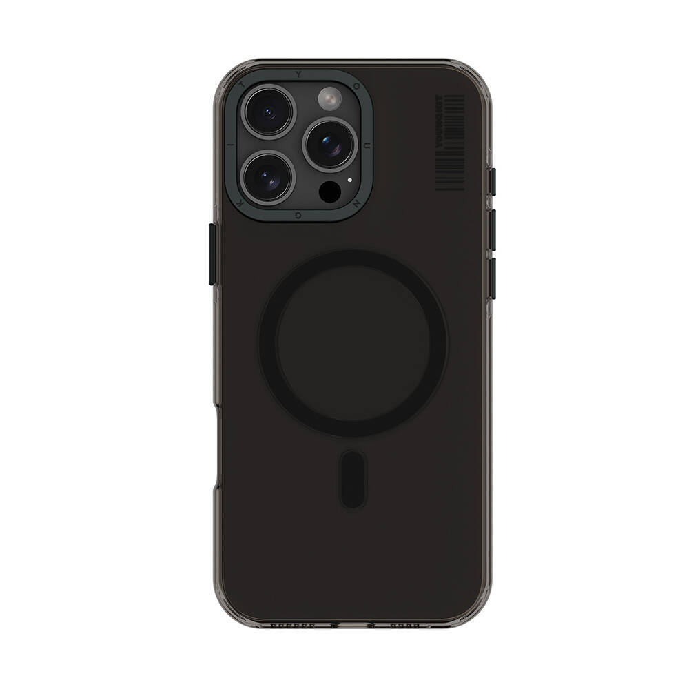 Apple iPhone 16 Pro Max Kılıf M-safe Şarj Özellikli Şeffaf Youngkit Crystal Shield Serisi Kapak - 2