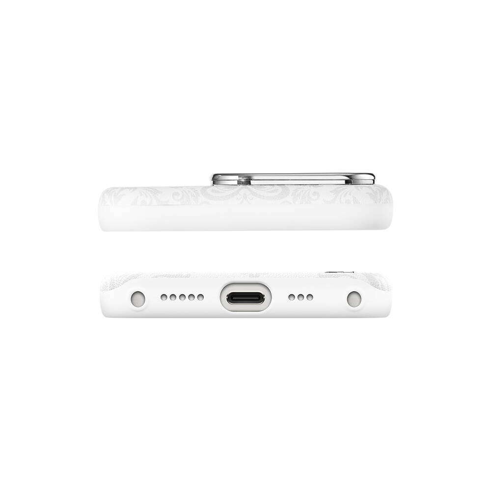 Apple iPhone 16 Pro Max Kılıf M-safe Şarj Özellikli Suni Deri Tasarımlı Desenli Pynana Print Serisi Kapak - 5