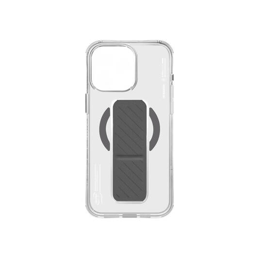 Apple iPhone 16 Pro Max Kılıf M-safe Şarj Özellikli Teknoloji Desenli Standlı Skinarma Axon Kapak - 12