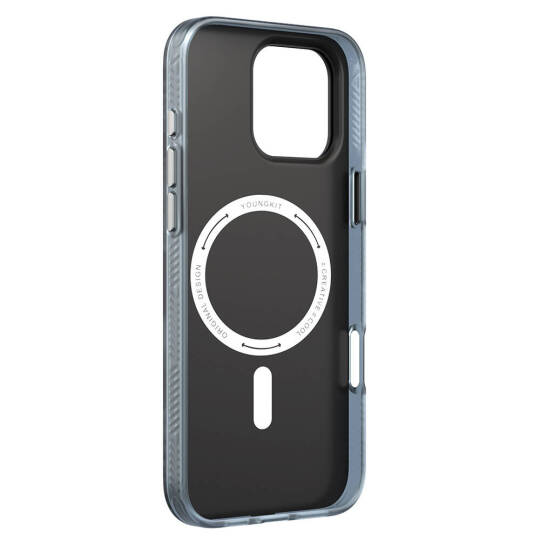 Apple iPhone 16 Pro Max Kılıf M-safe Şarj Özellikli Youngkit Technology Serisi Kapak - 8