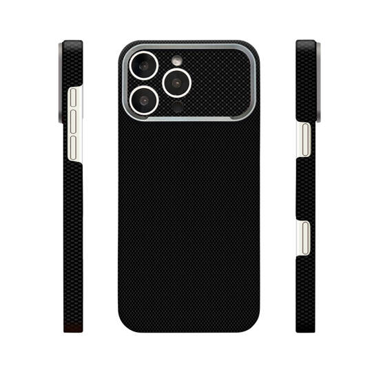 Apple iPhone 16 Pro Max Kılıf M-Safe Şarj Özellikli Zore Paris Zerre Sert PC Kapak - 9
