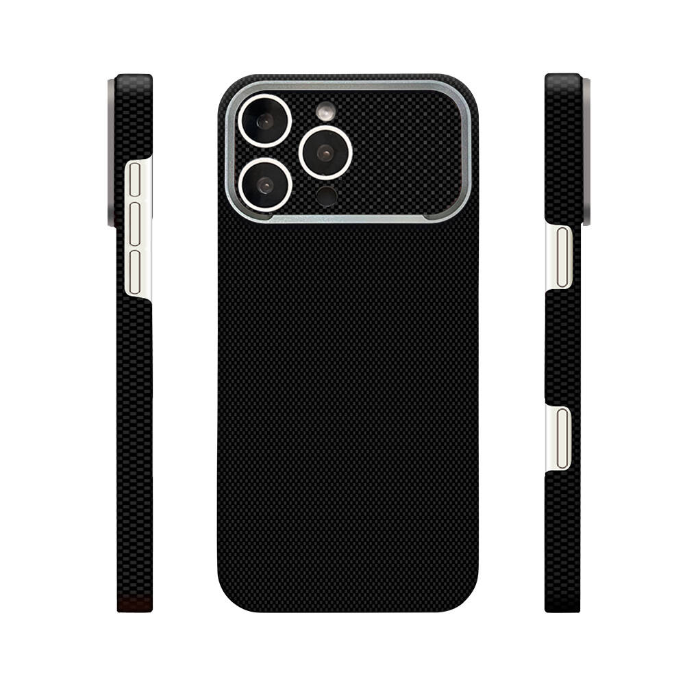Apple iPhone 16 Pro Max Kılıf M-Safe Şarj Özellikli Zore Paris Zerre Sert PC Kapak - 9