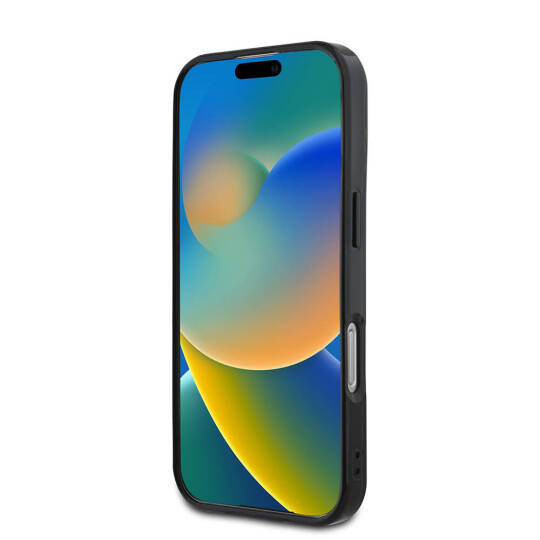 Apple iPhone 16 Pro Max Kılıf Mercedes Benz Orjinal Lisanslı M-safe Şarj Özellikli Çift Katmanlı Paralel Çizgi Desenli Kapak - 7