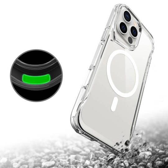 Apple iPhone 16 Pro Max Kılıf Zore M-safe Şarj Özellikli T-Max M-safe Kapak - 8