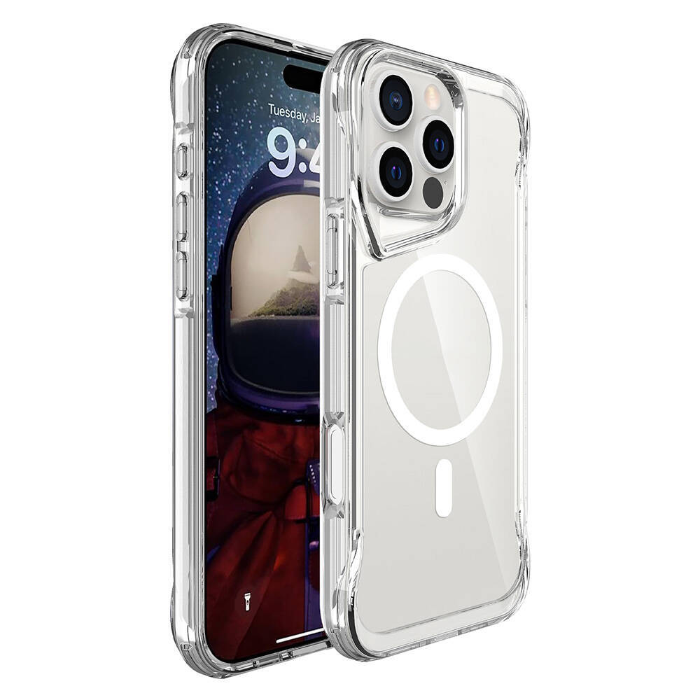 Apple iPhone 16 Pro Max Kılıf Zore M-safe Şarj Özellikli T-Max M-safe Kapak - 1